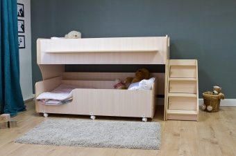 Кровать подростковая двухъярусная К444