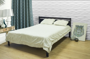 Кровать взрослая (160х200) шоколад Р360
